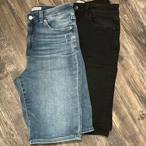 Denim Bermuda Shorts